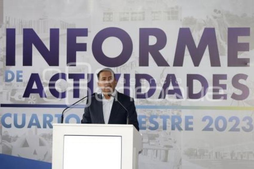 SAN ANDRÉS CHOLULA . INFORME TRIMESTRAL