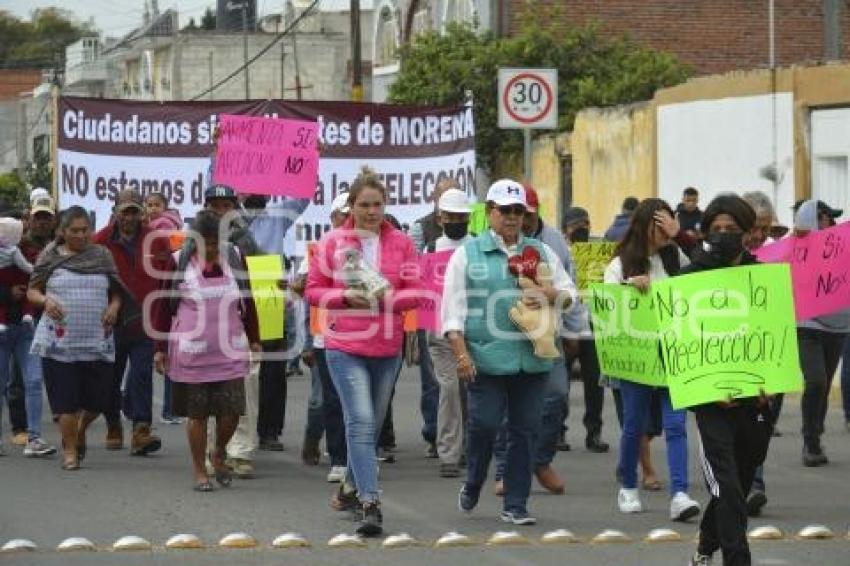 ATLIXCO . MARCHA MORENA