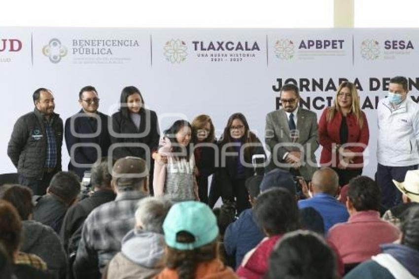 TLAXCALA . ENTREGA APOYOS FUNCIONALES