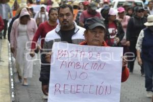 ATLIXCO . MARCHA MORENA