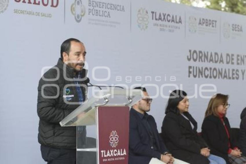 TLAXCALA . ENTREGA APOYOS FUNCIONALES