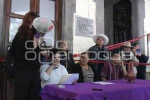 TLAXCALA . MANIFESTACIÓN UPCOLV