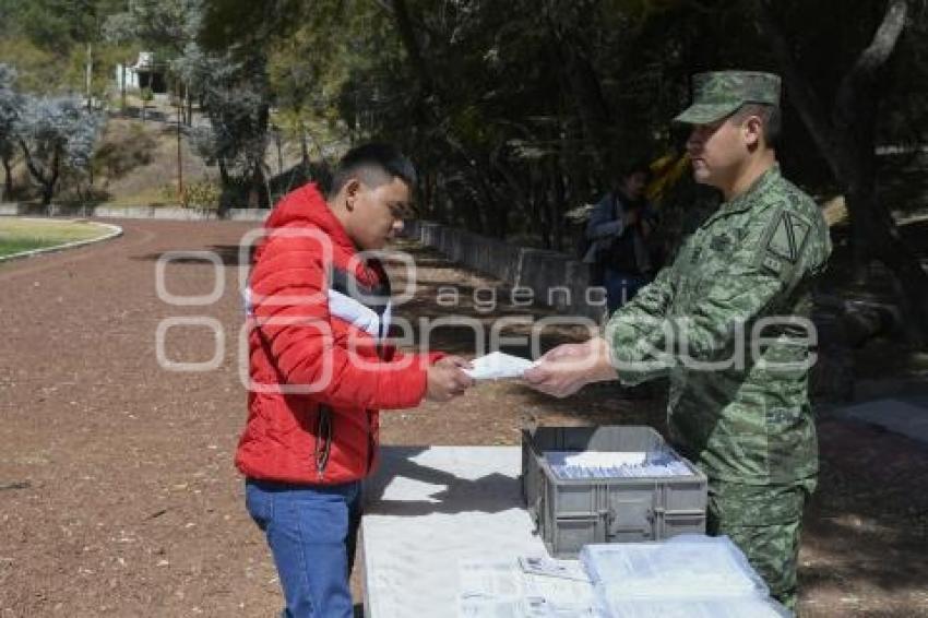 TLAXCALA . ZONA MILITAR