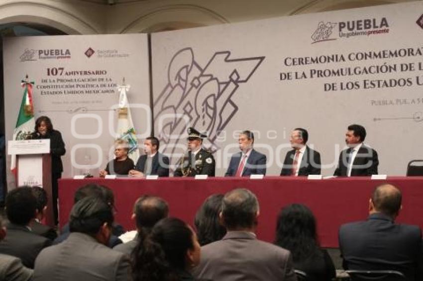 CEREMONIA . ANIVERSARIO DE LA CONSTITUCIÓN