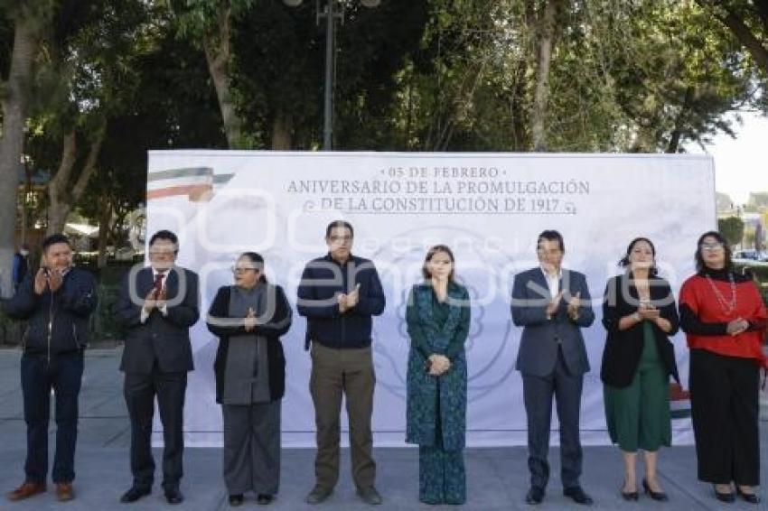 SAN PEDRO CHOLULA . ANIVERSARIO CONSTITUCIÓN