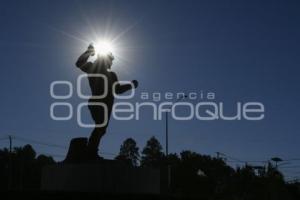 TLAXCALA . MONUMENTO TLAHUICOLE