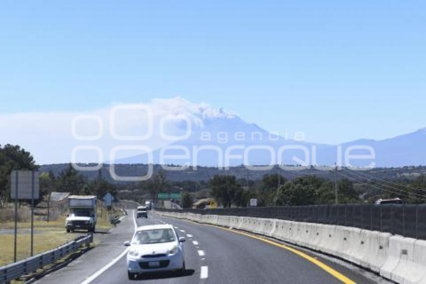 TLAXCALA . VOLCÁN POPOCATÉPETL