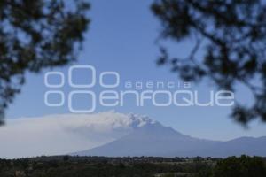 TLAXCALA . VOLCÁN POPOCATÉPETL