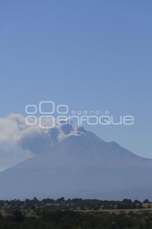 TLAXCALA . VOLCÁN POPOCATÉPETL