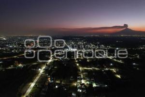 TLAXCALA . VOLCÁN POPOCATÉPETL