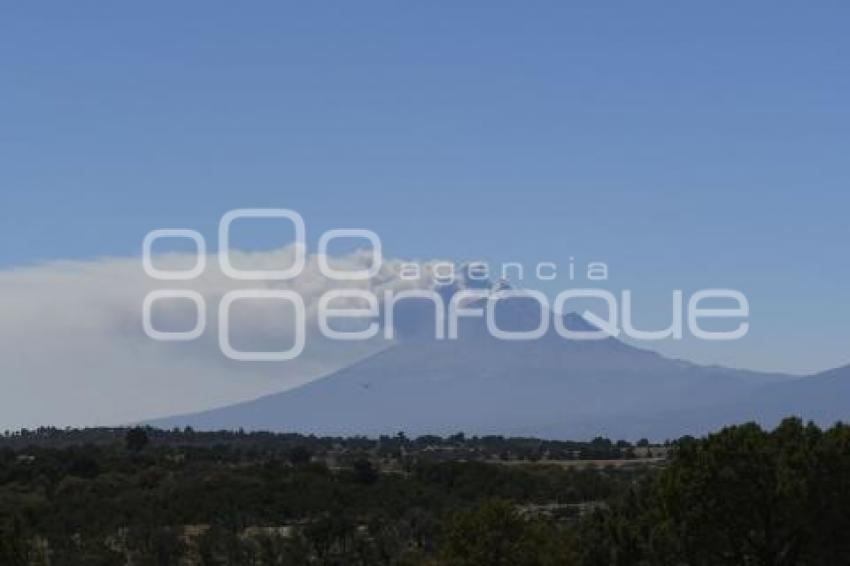 TLAXCALA . VOLCÁN POPOCATÉPETL