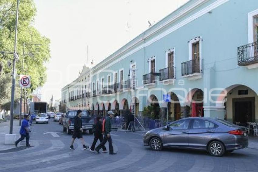 TLAXCALA . PREPARATIVOS CARNAVAL