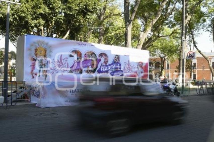 TLAXCALA . PREPARATIVOS CARNAVAL