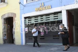 TLAXCALA . SUSPENSIÓN COMERCIO