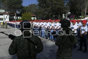 TLAXCALA . CEREMONIA SERVICIO MILITAR