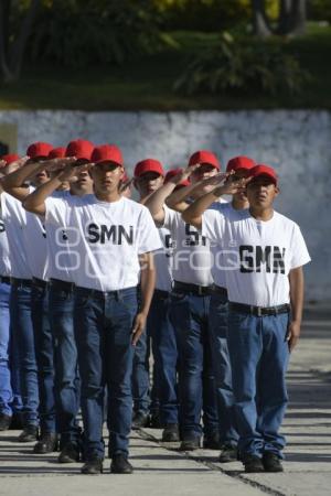 TLAXCALA . CEREMONIA SERVICIO MILITAR