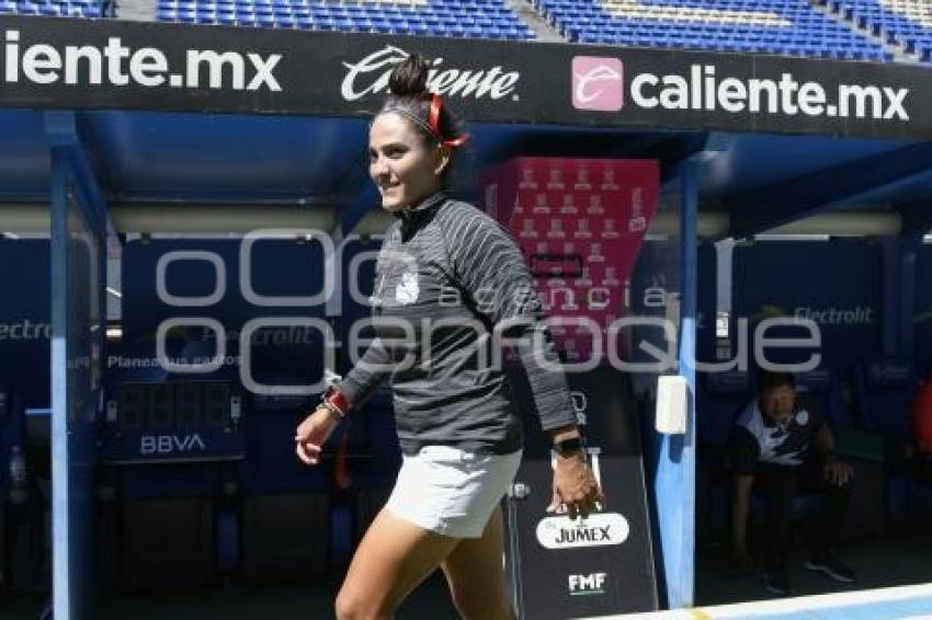 FÚTBOL FEMENIL . PUEBLA VS NECAXA