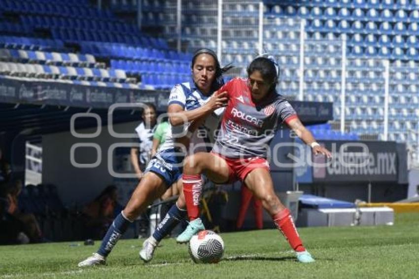 FÚTBOL FEMENIL . PUEBLA VS NECAXA