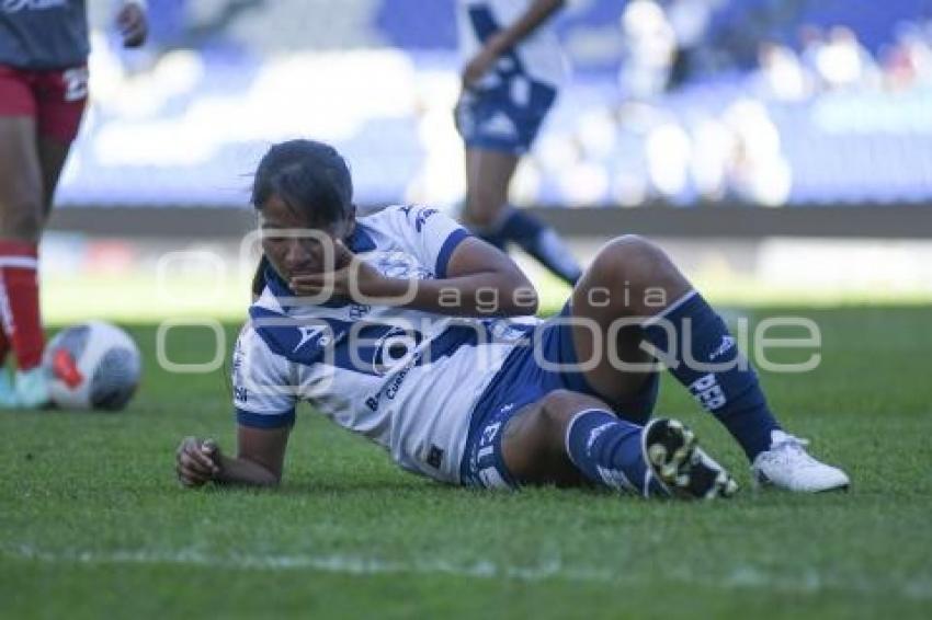 FÚTBOL FEMENIL . PUEBLA VS NECAXA