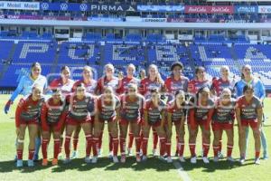 FÚTBOL FEMENIL . PUEBLA VS NECAXA