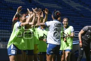 FÚTBOL FEMENIL . PUEBLA VS NECAXA