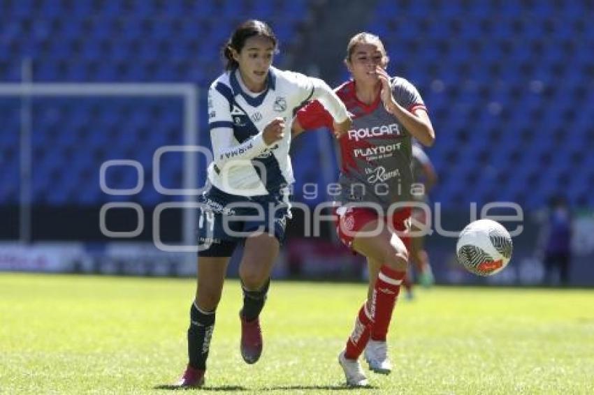 FÚTBOL FEMENIL . PUEBLA VS NECAXA