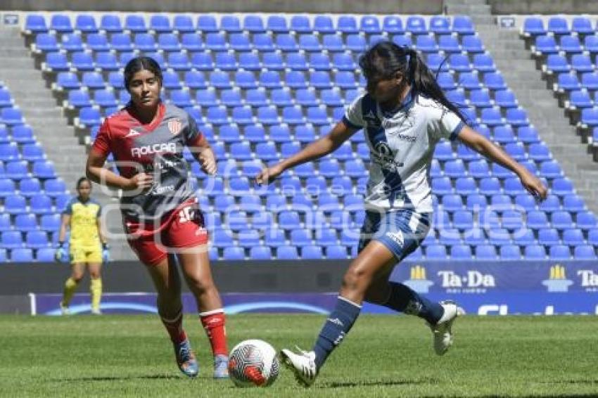 FÚTBOL FEMENIL . PUEBLA VS NECAXA