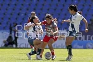 FÚTBOL FEMENIL . PUEBLA VS NECAXA