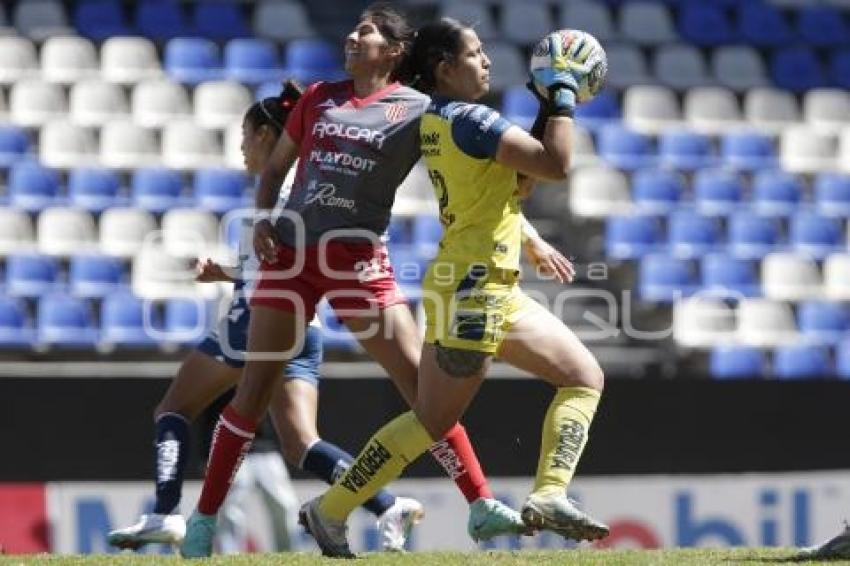 FÚTBOL FEMENIL . PUEBLA VS NECAXA