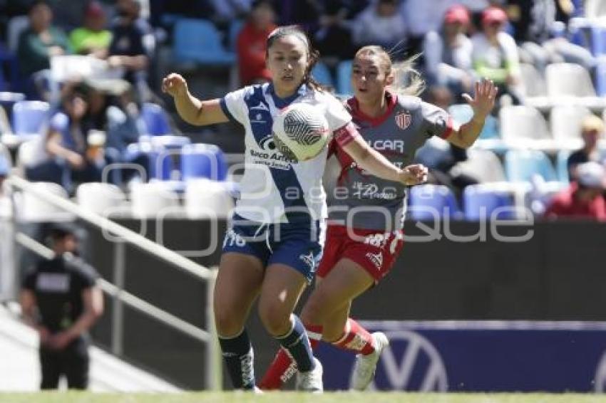 FÚTBOL FEMENIL . PUEBLA VS NECAXA