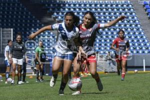 FÚTBOL FEMENIL . PUEBLA VS NECAXA