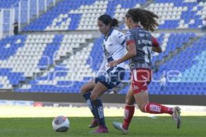 FÚTBOL FEMENIL . PUEBLA VS NECAXA