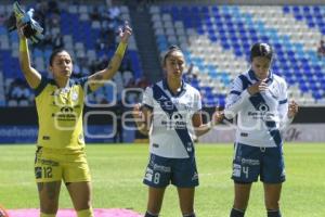 FÚTBOL FEMENIL . PUEBLA VS NECAXA