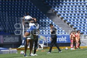 FÚTBOL FEMENIL . PUEBLA VS NECAXA