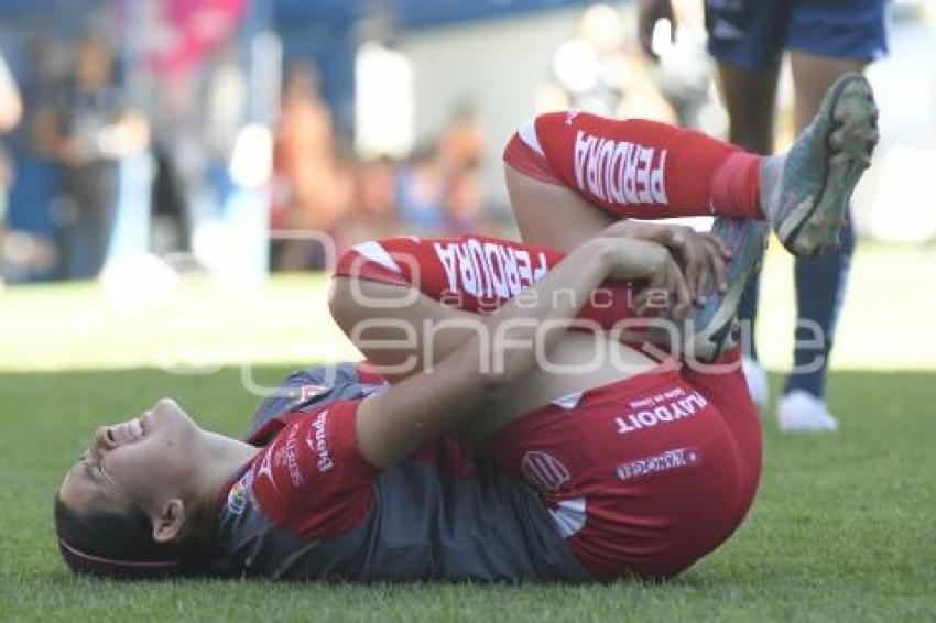 FÚTBOL FEMENIL . PUEBLA VS NECAXA