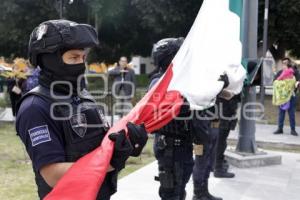 SAN ANDRÉS CHOLULA . CEREMONIA CÍVICA