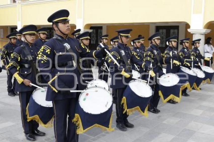 SAN ANDRÉS CHOLULA . CEREMONIA CÍVICA