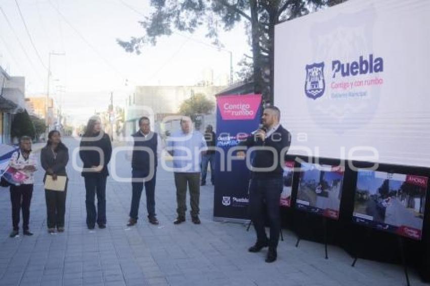 AYUNTAMIENTO . INAUGURACIÓN DE CALLES