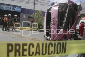 ACCIDENTE TRANSPORTE PÚBLICO