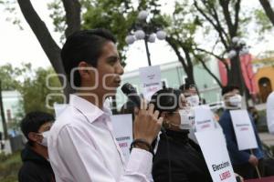 TLAXCALA .  MARCHA DEMOCRACIA