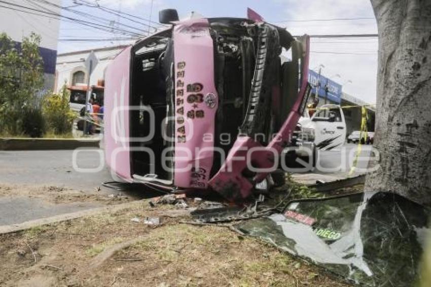 ACCIDENTE TRANSPORTE PÚBLICO