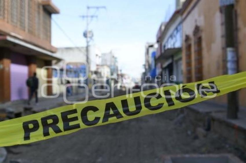 TLAXCALA . TRABAJOS PAVIMENTACIÓN