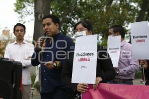 TLAXCALA .  MARCHA DEMOCRACIA