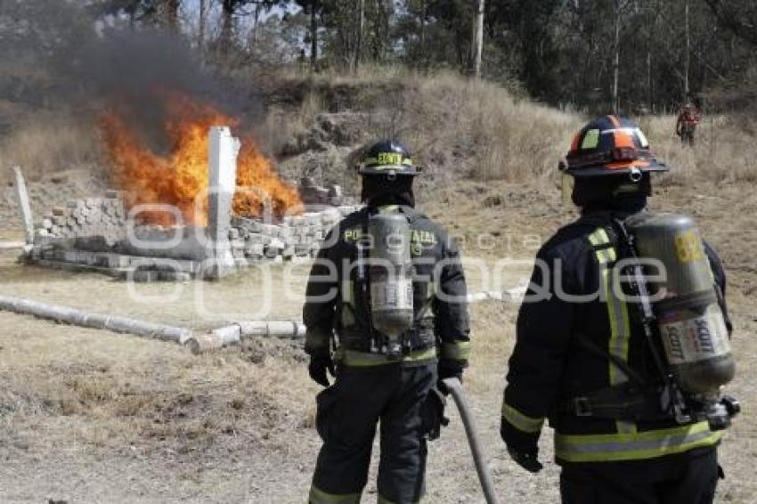 INCINERACIÓN DE NARCÓTICOS