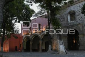 TLAXCALA . PLACA CONJUNTO CONVENTUAL