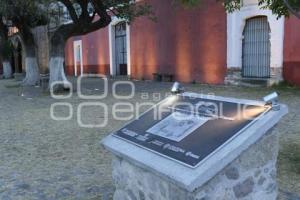 TLAXCALA . PLACA CONJUNTO CONVENTUAL