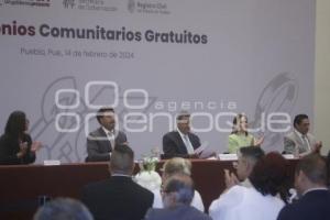 MATRIMONIOS COMUNITARIOS GRATUITOS