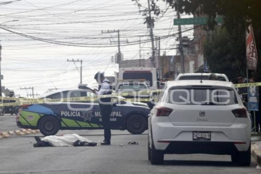 NOTA ROJA . CICLISTA ATROPELLADO