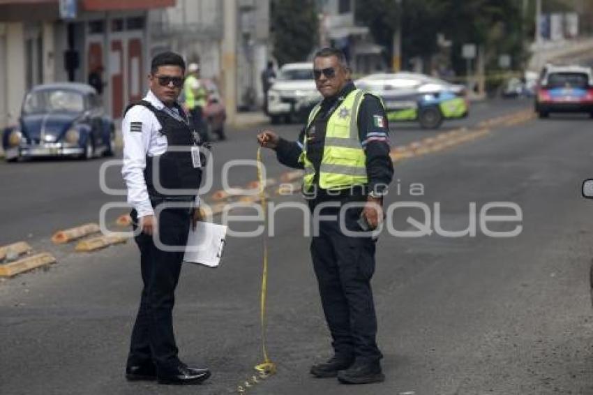 NOTA ROJA . CICLISTA ATROPELLADO