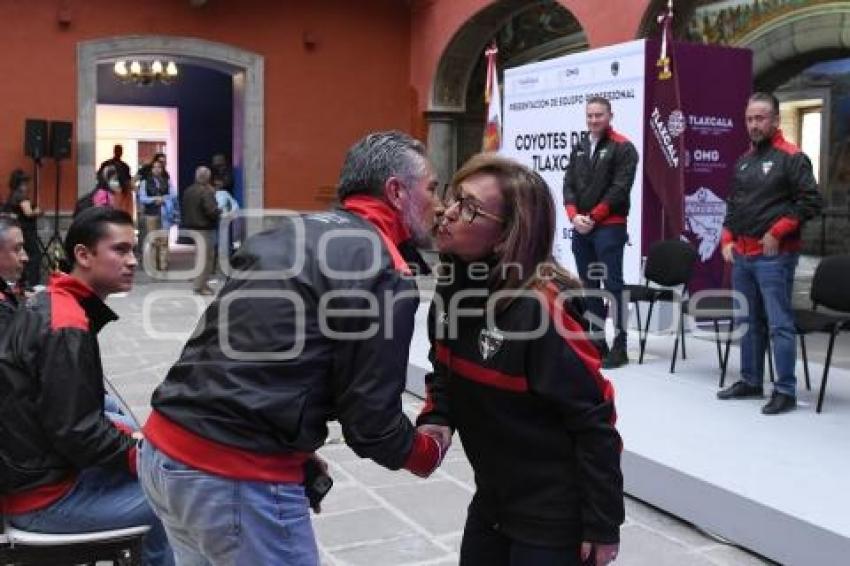 TLAXCALA . PRESENTACIÓN COYOTES 